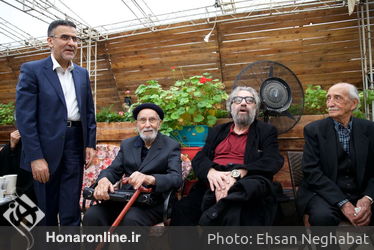 مراسم تقدیر از حجت الله ایوبی در موزه سینما