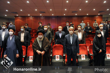 مراسم رونمایی از سردیس شهید حاج قاسم سلیمانی در تالار رودکی