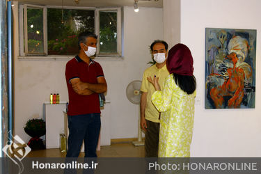 نمایشگاه آثار رابعه نیوشا در گالری هفت‌ثمر