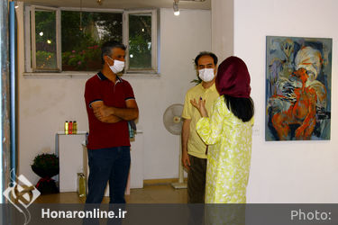 نمایشگاه آثار رابعه نیوشا در گالری هفت‌ثمر