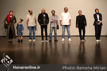 اکران فیلم "مردی بدون سایه" در پردیس کوروش