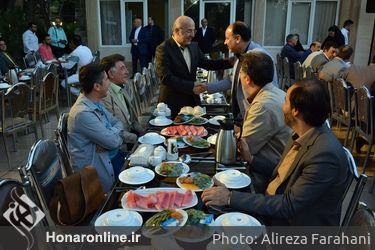 ضیافت افطار کارگروه ساماندهی مد و لباس در مجموعه باغ زیبا‎