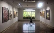  نمایشگاه مروری بر آثار نادر افشاری در گالری کاما