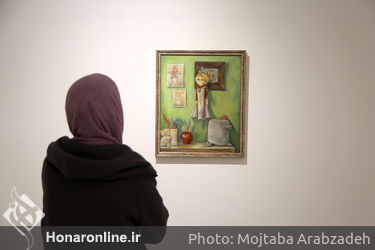 افتتاحیه نمایشگاه نقاشی‌های سوسن اتحاد در گالری هپتا