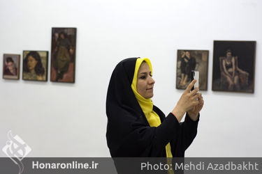 نمایشگاه نقاشی رسول اکبرلو در گالری اُ