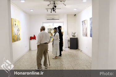 نمایشگاه نقاشی پگاه صمیمی در گالری نگاه