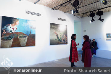نمایشگاه گروهی گروه هنری "برجاس" در گالری پروژه‌های آران