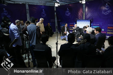 حضور علی مرادخانی در یازدهمین نمایشگاه بین‌المللی رسانه‌های دیجیتال 