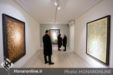 نمایشگاه آثار ایرج اسکندری با عنوان حکایت شیرین در گالری ساربان