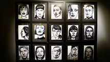 Samira Eskandarfar art goes to Azad Art Gallery