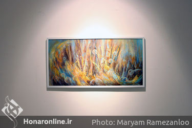 نمایشگاه نقاشی پریسا رحمانی در گالری نگر