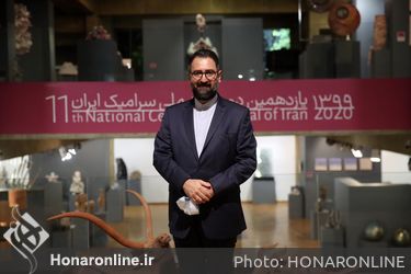 افتتاحیه یازدهمین دوسالانه ملی سرامیک ایران در فرهنگسرای نیاوران