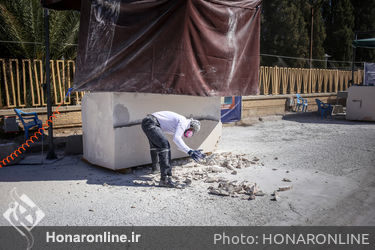 نخستین سمپوزیوم مجسمه‌سازی گل‌گهر (2)