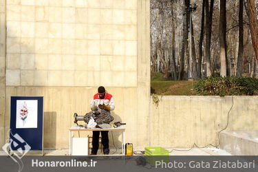 کارگاه تجسمی نمایشگاه «سرو ایرانی» در فرهنگسرای نیاوران