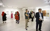 نمایشگاه نقاشی رضا نصرتی در گالری ساربان