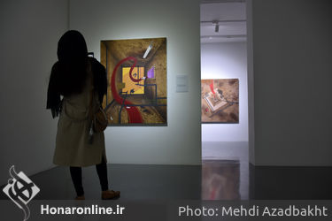 نمایشگاه نقاشی علیرضا نکویی در گالری اعتماد نگارستان