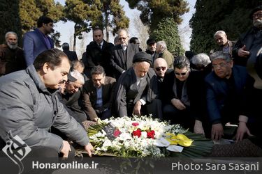 تشییع پیکر عبدالکریم مهرافشان آهنگساز پیشکسوت از تالار وحدت