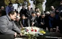 تشییع پیکر عبدالکریم مهرافشان آهنگساز پیشکسوت از تالار وحدت