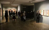 نمایشگاه نقاشی سید محمد مساوات در گالری محسن