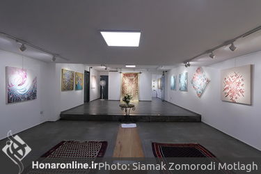 نمایشگاه نقاشی های زهرا بهرامی در گالری مژده