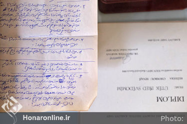 نمایشگاه آثار خسرو سینایی در باغ موزه هنر ایرانی