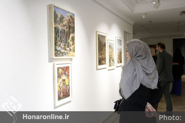 نمایشگاه آثار علیرضا توپال در گالری کاما