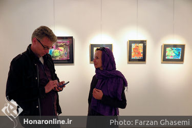  نمایشگاه آثار ناصر اویسی در گالری آتبین