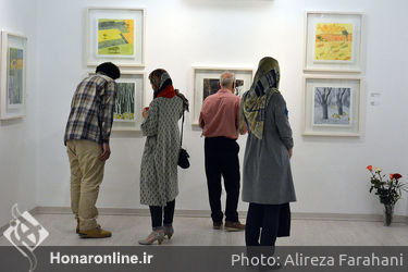 نمایشگاه آثار پروین هانی طبائی در گالری دید
