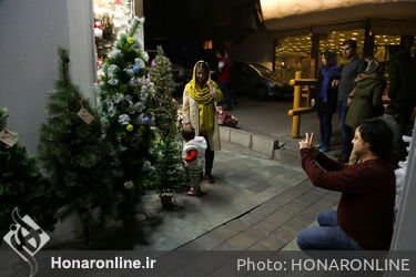تهران در انتظار سال نو میلادی