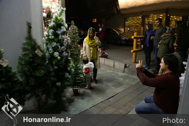 تهران در انتظار سال نو میلادی