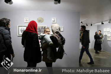 افتتاحیه نمایشگاه میرمحمد فتاحی در گالری زیرزمین دستان