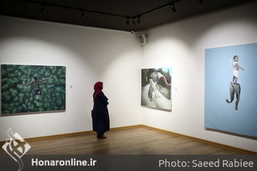 نمایشگاه نقاشی جاوید عندلیب در گالری آس