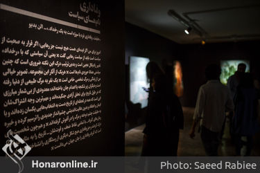 نمایشگاه آثار امیرحسین بیانی در گالری محسن