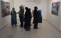نمایشگاه نقاشی-چیدمان‌های سحر سیدنژاد در گالری دید 