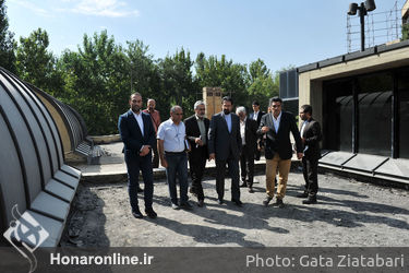 بازدید معاون امور هنری از روند بهسازی موزه هنرهای معاصر تهران
