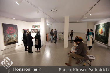 افتتاحیه نمایشگاه آثار مرضیه فخر در گالری نگار 14 