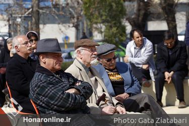 تشییع پیکر طلیعه کامران از مقابل موزه هنرهای معاصر