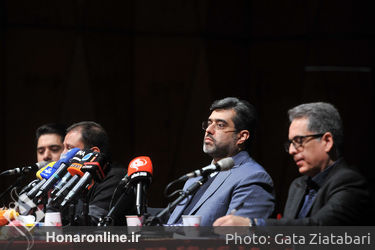 نشست خبری سی و هشتمین جشنواره موسیقی فجر در تالار رودکی