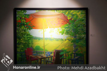 نمایشگاه نقاشی ایینا هیزنن در گالری شیرین2
