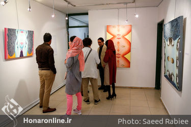 نمایشگاه نقاشی های شقایق ماندگار در گالری هفت ثمر