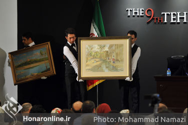 نهمین حراج تهران "هنر کلاسیک و مدرن ایران " /2