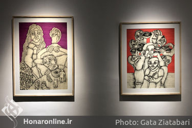 نمایشگاه آثار مانیا جلالی‌فراهانی در گالری نگر