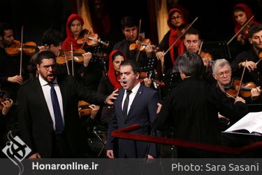 کنسرت مشترک ارکستر سمفونیک تهران و ارسکتر فستیوال راونا به رهبری ریکاردو موتی در تالار وحدت