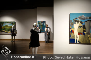  نمایشگاه نقاشی مرضیه میرجعفری در گالری آس