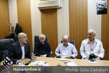 دیدار معاون امور هنری از شورای شعر و ترانه دفتر وزارت فرهنگ و ارشاد اسلامی