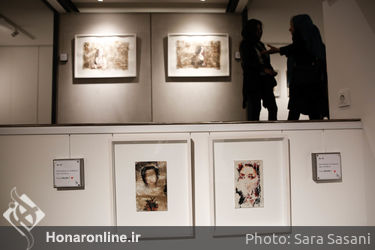 افتتاح نمایشگاه نقاشی های سعید رفیعی منفرد در گالری ایوان
