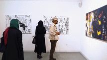 نمایشگاه نقاشی‌های فرشید ملکی در گالری هور