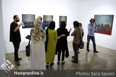 نمایشگاه آثار علی و رامیار در گالری محسن