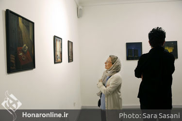 افتتاحیه‌ی نمایشگاه نقاشی‌های ثمیلا امیرابراهیمی در گالری هور