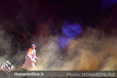 اجرای نمایش بزرگ میدانی محشر در شیراز